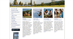 Desktop Screenshot of montanaacademy.com